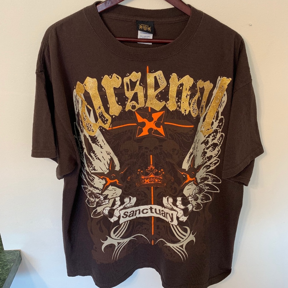 Vintage 2000's Hood Doctor "Arsenal Sanctuary" Tee